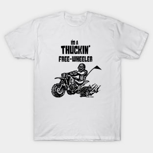 Thuckin' Free-Wheeler (black) T-Shirt